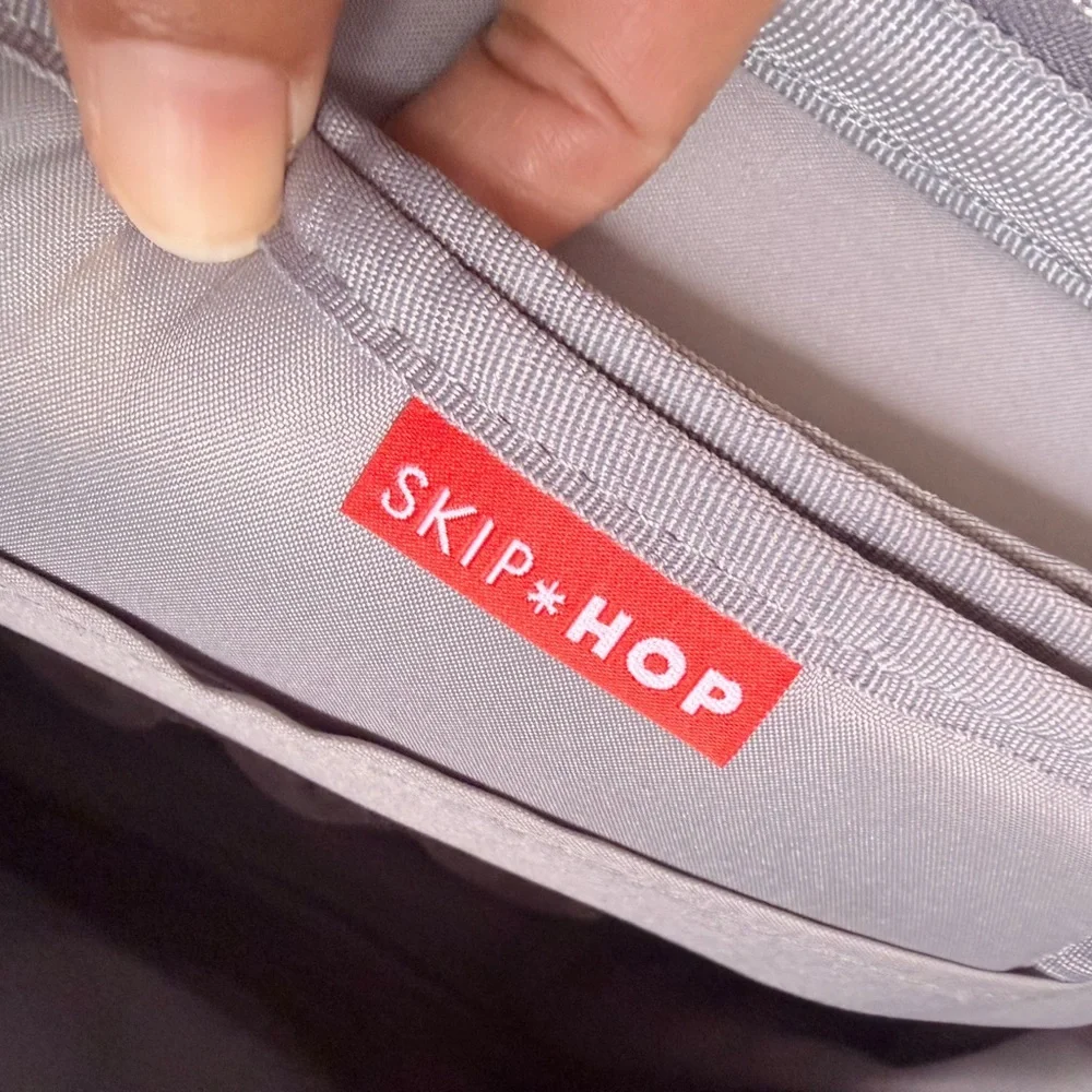 Skip Hop Taupe Diaper Bag